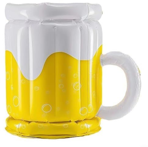 Aufblasbarer Eiskübel für Pool, Glasform, bringt Spaß an Ihren Sommertagen