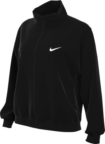 Nike Sportswear Everything Wovens HJ0999-010 Veste Repel avec protection UV pour femme Noir/blanc Taille L