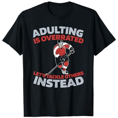 Hockey sobre Hielo Stick Equipo - Jugador Patinador Camiseta