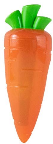 Petstages Crunch Veggies Carrot Dog Chew Toy, Large