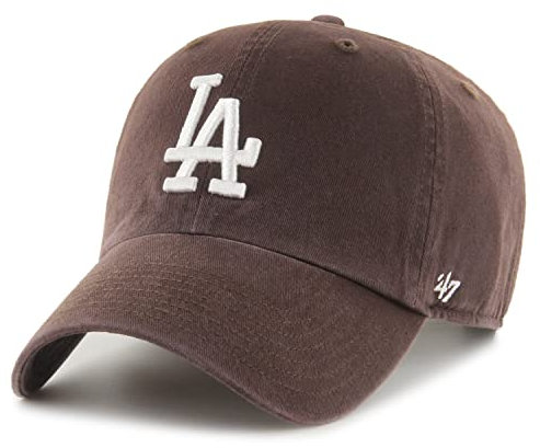 '47 Brand Strapback Cap - CLEAN UP Los Angeles Dodgers braun