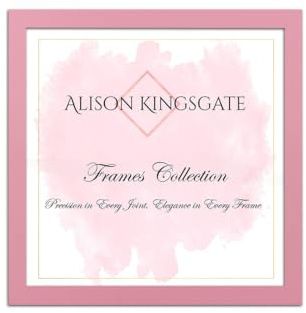 Alison Kingsgate Sleek PINK Picture Frame for Photos & Posters - 14X14