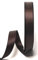 s.dekoda Satinband 25m x 15mm Dunkelbraun - Braun Schleifenband Dekoband Satin