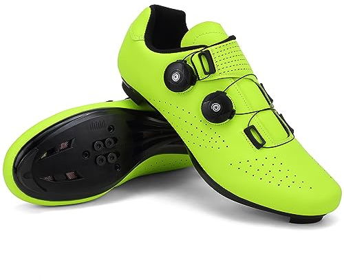 Hixingo Scarpe da Ciclismo Uomo Strada Mountain Scarpe da Bike per Bici, Unisex Scarpe MTB Road SPD/SPD-SL Scarpe da Ciclismo da Bici Compatibile, Scarpe da Equitazione