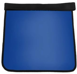 VesFy Delantal de Plomo Delantal De Plomo Resistente A La Radiación Para Protección Contra Rayos X, Delantal De Plomo Cuadrado De 45x45 Cm, Ropa Protectora De Seguridad Para Adultos(0.5mmPb)