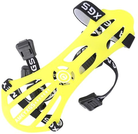 Archery Arm Guard, Archery Protective Gear, Arm Guard, Archery Accessories for Target Practice, Yellow