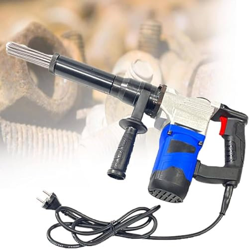 GTANND Strumento per la rimozione della ruggine, scrostatore Elettrico ad Aghi, scrostatore Elettrico Portatile Industriale ad Aghi per la rimozione di ruggine, Scorie di Saldatura,220v