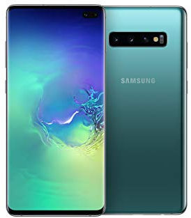 Samsung Galaxy S10+ - Smartphone portable débloqué 4G (Ecran : 6,4 pouces - Dual SIM - 128GO - Android) - Vert