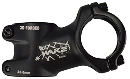 Wake MTB Stem 31.8 10 Degree 60mm Bike Stem Mountain Bike Stem Short Handlebar Stem for Most Bicycle, Road Bike, MTB, BMX, Cycling (Light-weight, Black)