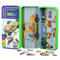 mierEdu Magnetspiel Box Autos – Magnetische Bausteine für Kinder ab 3 Jahre, Lernspiel & Reisespiel – Fördert Motorik & Kreativität, Magnetspielzeug für unterwegs
