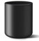 LATCHHOOK Black Large Utensil Holder for Kitchen Counter, High 7.2” Matte Ceramic Utensils Crock for Countertop, Modern Spatula Cooking Utensil Holder Easy to Clean for Organizer 7.2*5.8 IN