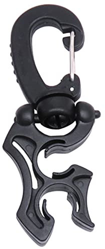 Limtula Tauchschlauchhalter, Tauchschlauch-Regler, Clip, Doppel-BCD-Schlauchschelle für Taucher, Schlauch-Halterungsschnalle zum Schnorcheln, Tauchen, Schlauchhalter-Clip