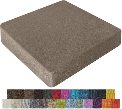 Memory Foam Sittdyna, halkfri stolsdyna 40/45/50cm Mjuk tjock sittdyna for matsal Kök Kontor Trädgård Inomhus Utomhus Stolsdyna for Hemma Vardagsrum Golv(Y,35x35x5cm)