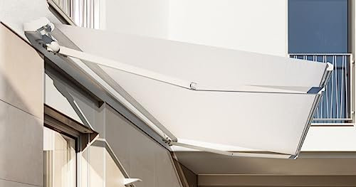 Tenda da sole a Bracci Estensibili su Barra Quadra da 40mm. Made in Italy