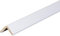Kosche | Profilé d'angle | Bois massif | 28 x 28 x 2400 mm | Blanc | Protection des bords | Profil de protection d'angle | Qualité supérieure | Robuste