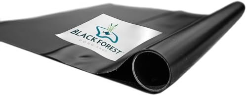 Black Forest Pond Shop Teichfolie 0.5mm 6x6m - für Teich Gartenteich Schwimmteich auch Ideal für Hochbeet im Garten - 6m x 6m - Teichfolie 6x6m