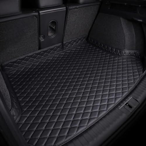 WETCL Alfombrillas para Maletero De Coche De Cuero para Peugeot 2008 2020-2024, Protector Cubre Maletero,Cuero Duradero AntiarañAzos Impermeable Alfombra,D