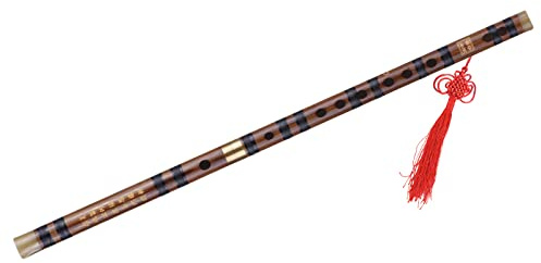 Professionell G Key Bitter Bamboo Flute Dizi Handgjorda Träblåsinstrument Prestandanivåstudie för Nybörjare och Proffs (5)