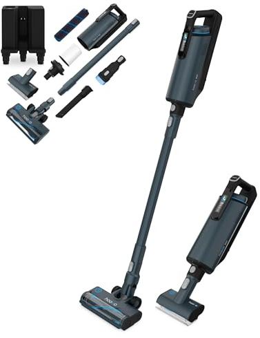 hoogo BS5 Akkustaubsauger mit Beutel | kabellos | 400W | Akkusauger mit HEPA Filter für Allergiker und Tierhaare | Starke Saugkraft | 60min Laufzeit | Qualität aus Deutschland