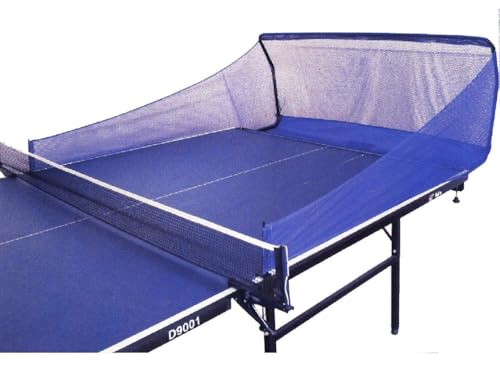 LinaLife Table Tennis Ball Catch Net Ping Pong Ball Collecting Net Training Tool Table Tennis Robot for Serve Catcher Equipment for Ball Collection Serve or Multi-Ball Training