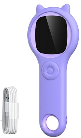 Microscopio per Bambini con Schermo da 5 cm 500x,Microscopio Digitale Per Bambini - Lente di Ingrandimento Ergonomica per Esplorazione Scientifica e Natura