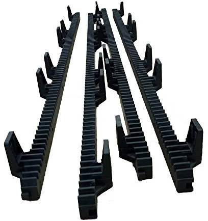 TOPENS RNH4 4pc Heavy Duty Gear Rack for 4 Meter Slide Door Operators Sliding Gate Openers