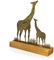 Blümelhuber Giraffe Deko - Afrikanische Deko Wohnzimmer - Design Deko Holz - Deko Figuren - Tischdeko Wohnzimmer