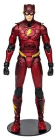Lansay McFarlane Toys – DC – The Flash – The Flash (Batman Costume) 18 cm – Sammelfigur & Zubehör – Comic-Figuren – ab 12 Jahren