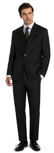 Michael Kors Black Plain Classic Sport Coats|Black,38R
