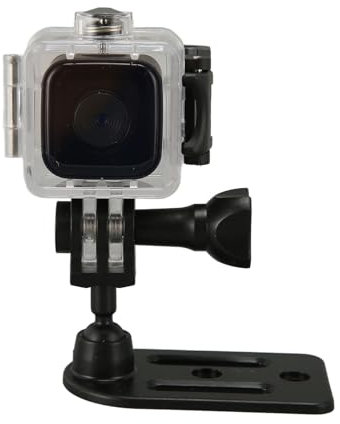 Action Camera, Mini Fotocamera Impermeabile Full HD 1080P con Visione Notturna, Fotocamera Subacquea per Snorkeling e Surf da 30 M 98 Piedi, Videocamera DVR Sportiva Portatile