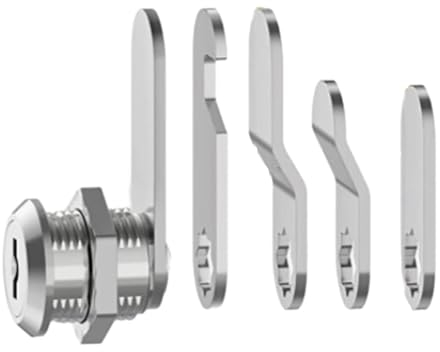 Briefkastenschloss Home Schrank Box Spind Cam Lock 16/30mm Barrel Schublade Schloss Langlebig Mailbox Zubehör Mit 5 Schlüssel (Color : 16mm A)