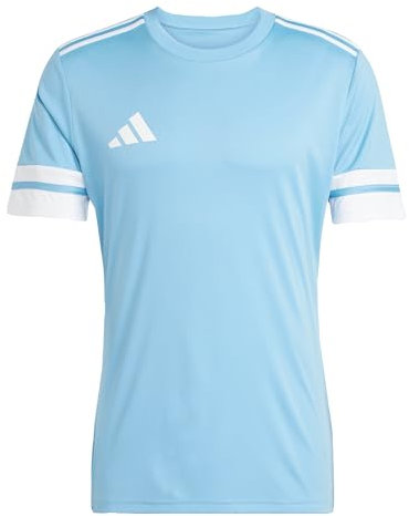 adidas Herren SQUADRA25 Jersey Short Sleeve, Team Light Blue/White, L
