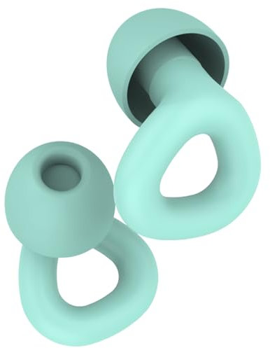 Tapones Oidos Ruido Dormir, Tapones reutilizables ultra suaves que reducen el ruido, Verde