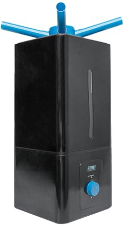 RAM 13L Ultrasonic Room Humidifier For Bedroom And Plants Large Water Tank Capacity With Auto Shut Off And Quiet Ideal For Home Office Conservatory Shed Grow Room