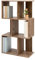 Iris Ohyama, Estantería decorativa/estantes flotantes/Estantería de madera/Estantería con 4 estantes, oficina,modular, sala de estar, biblioteca - Display Shelf SRK-W3 - Marrón ceniza