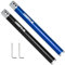 DEEFIINE Drechseleisen Set mit Hartmetall-Schneidplatten,Drechseleisen Drehwerkzeuge Messergriff (blau+schwarz)