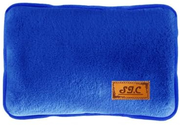 Bolsa de agua caliente eléctrica de peluche, 500 W, portátil y recargable, calentadores de manos y pies en casa, en la cama, para días fríos, dolores menstruales y musculares