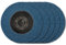 ZPARNO 5 Disques Abrasifs à Lamelles Ø 125 mm x 22.2 mm Grain 80 Disque à Poncer Compatible Meuleuses Angulaires Disques à Meuler pour Enlever Ebavure, Polissage, Bleu