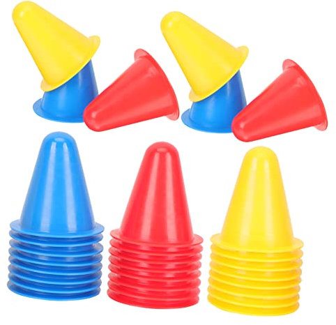 DECOMELODY 1satz Mini Sport Und Training Für Fußball Basketball Rollschuhlaufen Hindernisparcours Und Kinderaktivitäten Leicht Tragbar Und Robust