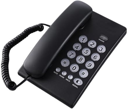 Qsvbeeqj Corded Phones Landline Home Phone Landline Phones Big Button Landline Telephone For Office Hotel Home Bathroom