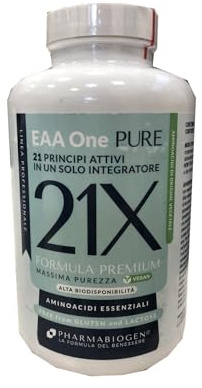 Eaa One Pure: aminoacidi essenziali. Formato da 200 compresse.