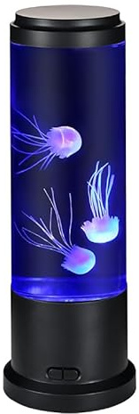 POYO Lampe méduse, lampe à lave LED de 28 cm, changement de couleur, cadeau pour enfants et adultes, décoration pour la maison et le bureau