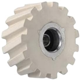 1 rullo a pressione in gomma per bordatura, diametro 65 mm e diametro interno 8/12 mm, progettato per applicazioni efficaci (65 x 8 x 28 mm)