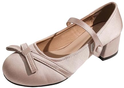 Ballerines d'été à lanières pour femme, avec nœud, élégantes, en satin, respirantes, confortables, chaussures traditionnelles, chaussures de loisirs, chaussures unies à talons