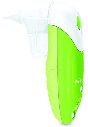 ASPIRATORE NASALE ELETTRICO ASPIRAMUCHI LIBERA IL NASINO DA 0 + MESI MEBBY NOSE CLEAN CON BECCUCCIO MORBIDO IN SILICONE