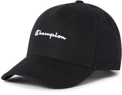 Champion Mixte Lifestyle Caps - 802410 Casquette De Baseball, Noir, Taille Unique EU