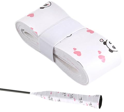 Bande antidérapante pour raquette de tennis - Confortable et absorbant la transpiration - Poignée antidérapante pour l'entraînement sportif, la compétition - Poignée polyvalente pour badminton, squash
