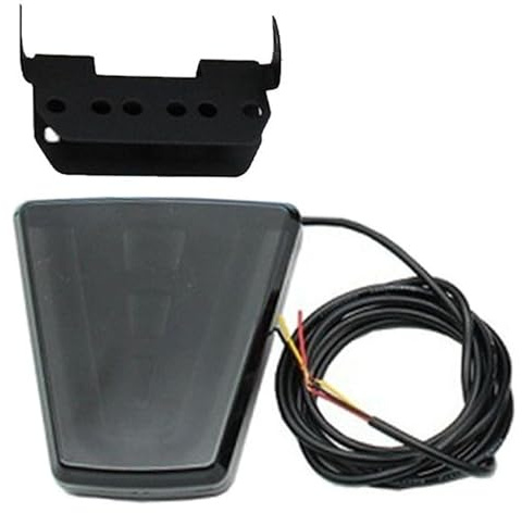 Luz de freno trasera Riloer de tercera fila luz de advertencia estilo F1 luces antiniebla traseras para conducción de automóviles 12V compatible con muchos modelos de automóviles, color negro