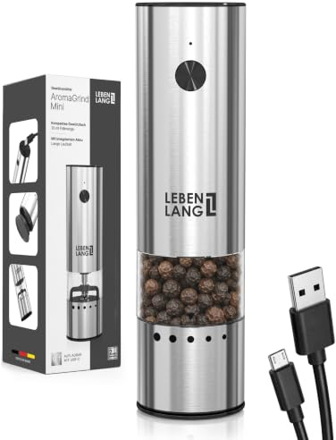 LEBENLANG Molino eléctrico de pimienta LBL9603