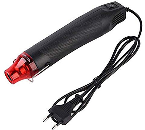 Xrten Pistola de Aire Caliente Profesional 300W Calor Herramientas para DIY, Retráctil PVC, Arcilla, Sello de Goma ect